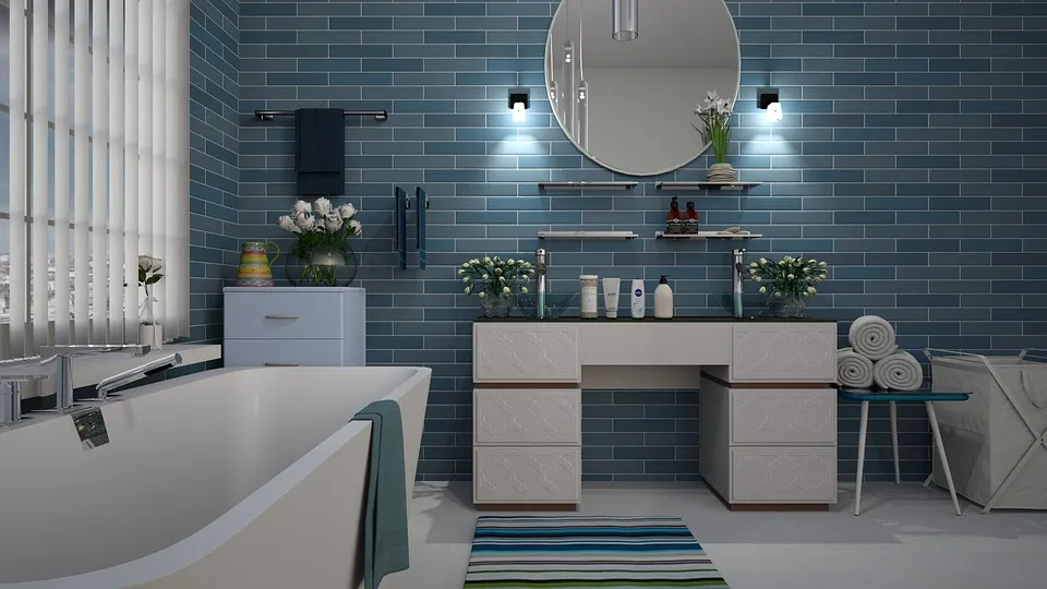 master bathroom cabinet