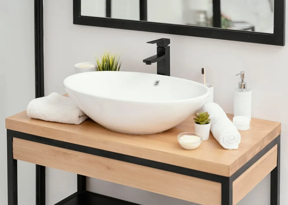 bathroom vanity with sink