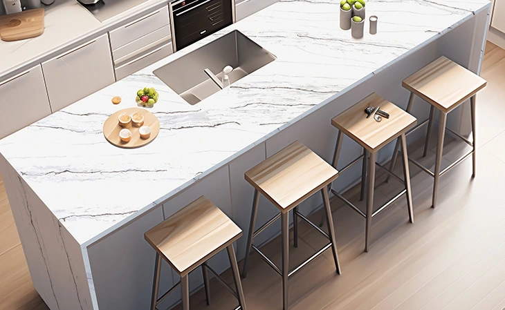 river quartz countertop gallery
